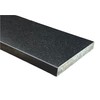 Tenedos Absolute Black Granite Threshold (Marble Saddle) Polished, Maintenance Free,
