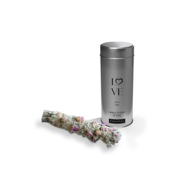 Chappal Love Herbal Smudge Bundle – Natural Rose & Sage Aromatherapy for Emotional Harmony, Heart Opening & Energy Cleansing