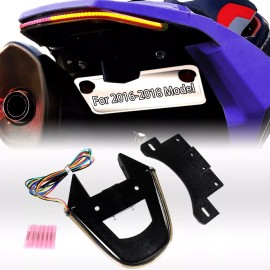 Rudyness LED Fender Eliminator Integrated Tail Light For 16 17 18 19 Husqvarna 701 ENDURO