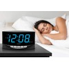 SHARP Easy to See Alarm Clock with Jumbo 2” Numbers