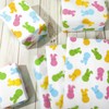 Whaline Whaline 100 Sheets Easter Tissue Paper Pastel Bunny Rabbit