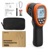 Digital Infrared Thermometer, Kethvoz IR Industrial Temperature Gun Measure Range