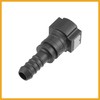 Partuto 2pcs Fuel Line Quick Connect Straight Push-On Single Barb