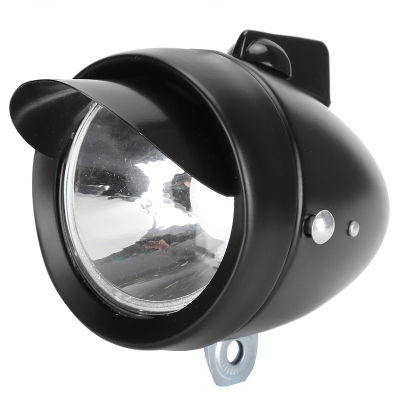 Vintage Bicycle Headlight Retro Bike LED Light Night Riding Safety