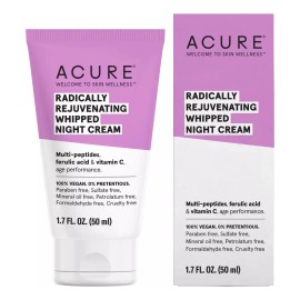 Acure | Crema Hidratante Antiarrugas Skin Care | 100% Vegano Momento De Aplicación Noche Tipo De Piel Todo Tipo De Piel
