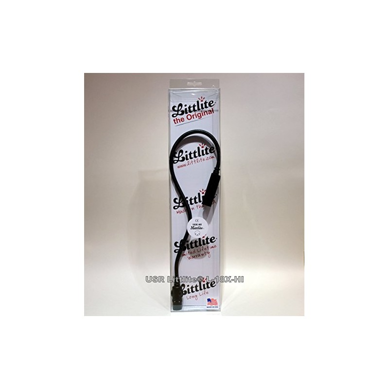 Littlite 18X-HI 18 inch High Intensity Gooseneck Lamp with 3-Pin