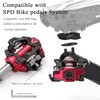 GEWAGE Click Pedals MTB Pedals - CNC Machined Aluminium, Double-Sided