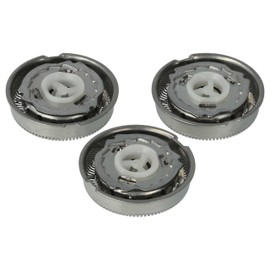 vhbw 3 x shaving heads compatible with Philips HQ5870, HQ5885, HQ5890, HQ801, HQ802, HQ803, HQ804, HS190, HS777, HS885, HS890, HS915, HS920, HS930, HS965