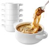 Modern Innovations 20 oz French Onion Soup Bowls with Handles