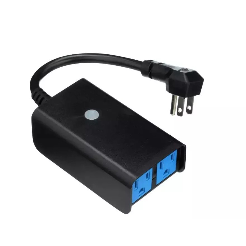 Westek Programmable Outdoor Plug-In Digital Wi-Fi Enabled Timer with 2-Outlets