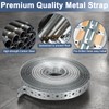 Galvanized Metal Strap 1-Inch x 50Feet, 23-Gauge Pipe Hanger Strap