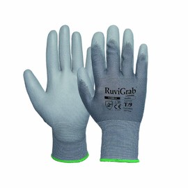 Ruvigrab Grey PU Coated Glove