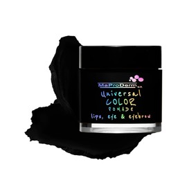 Maproderm Universal Color Pomade 100 Coal. Aplicarlo como sombra, delineador para ojos, cejas, labial y rubor.                                        