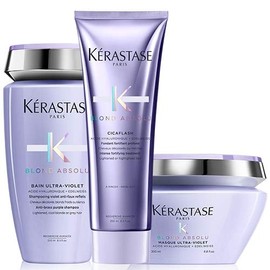 Kerastase Blond Absolu Kit Bain Ultra Violet 250 ml Cicaflash 250 ml Masque 200 ml