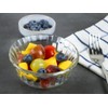 HillSpring Small Glass Bowls for Dessert, Snack, Fruit, or Nuts,