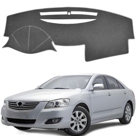 JYMAOYI Dash Cover Custom Fit for Toyota Camry 2007 2008 2009 2010 2011, Dashboard Cover Mat Premium Carpet (Dark Gray)