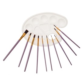 Operitacx Paint Supply Kit Detail Paint Brush Set Reusable Watercolor Brush Suitable for Family Art Anti-drop Bristles for Easy Control