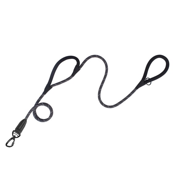 PetBonus Heavy Duty Rope Dog Leash, 6FT Strong Reflective Pet