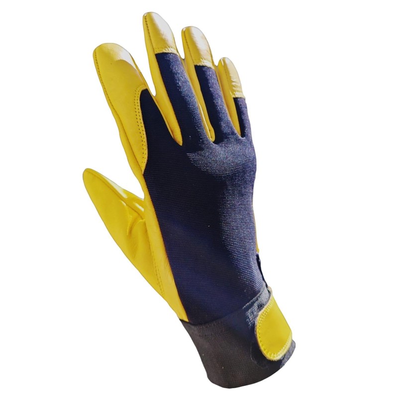 Genuine Cowhide Leather Garden Working safety Thorn Proof Gerdening Gloves