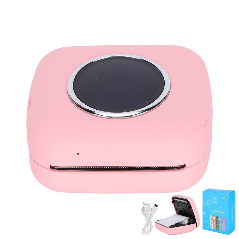 Mini Pocket Printer Bluetooth Thermal Portable Student Wrong Exercise Photo
