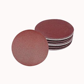 Pack of 30 Sanding Discs Diameter 225 mm, Each Grit 5 x 40/60/80/120/180/240 for Multi Sanders, Without Hole, Sandpaper, Drywall Sander, Long Neck Sander, Sanding Giraffe Set