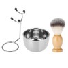 Kit de Afeitado de Barba, Herramienta Profesional para Afeitar Barba