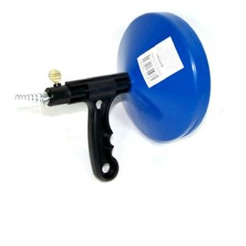 model for 15ft Drain Snake Cable Cleaner Heavy Duty Hand Operated Plumbing Tool 1/4" Cable