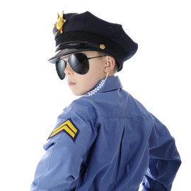 Spy Earpiece Costume Accessory, Fake Earpiece for Men-in-Costume-Black, FBI, Secret Agent, Secret Service, Security Guard Costume Accessories (2 Pcs)