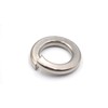 binifiMux 100pcs #8 Spring Lock Washers 304 Stainless Steel