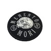 Memento Mori Remember Death - Embroidered Morale Patch (Black)