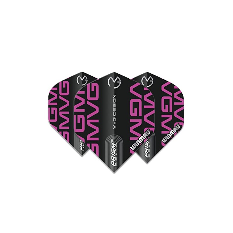WINMAU Prism Delta Michael Van Gerwen MvG Black & Purple