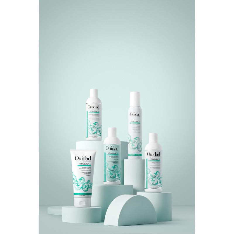 Ouidad VitalCurl+ Curl Defining Mousse, Lightweight Hair Foam, Styler for