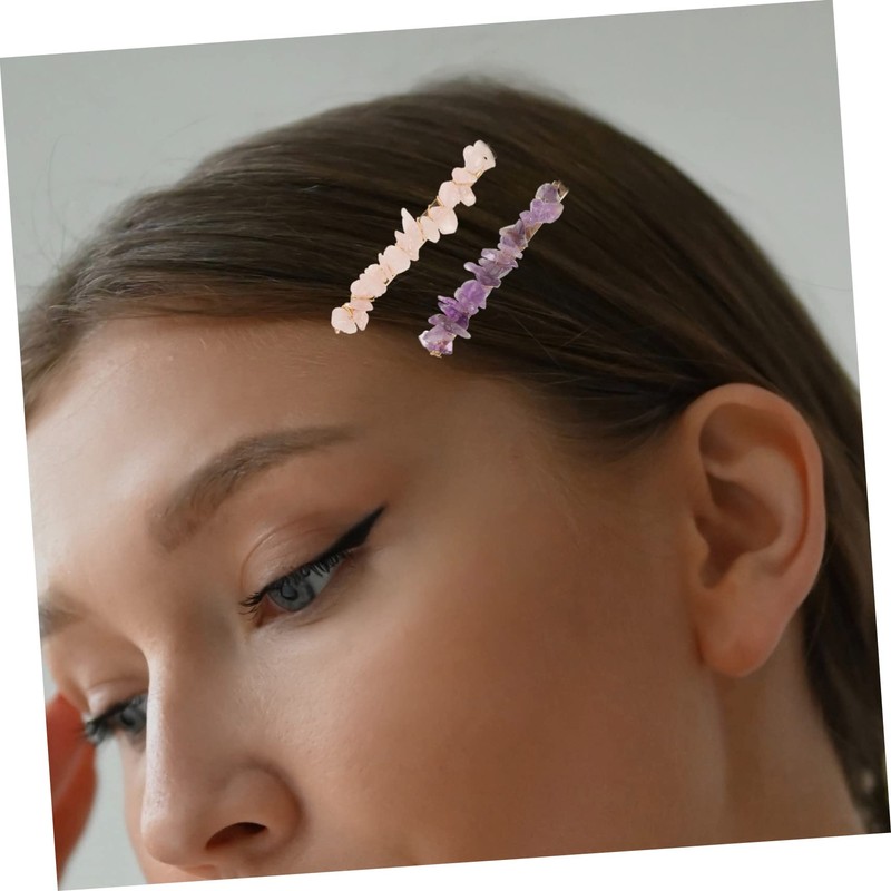 minkissy Fashion Crystal Hairpin Clip 4pcs Set for Women Crystal