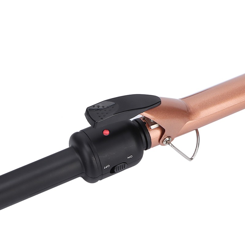 Curling Iron Wand Adjustable Temperature Ceramic Barrel Hair Curler 25mm