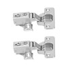 2Set Soft Close Cabinet Door Hinges, 90-105° Short Arm Hinge