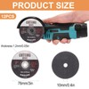 Angle Grinder Discs, 76mm Cutting Disc, 12 Pcs Stainless Steel