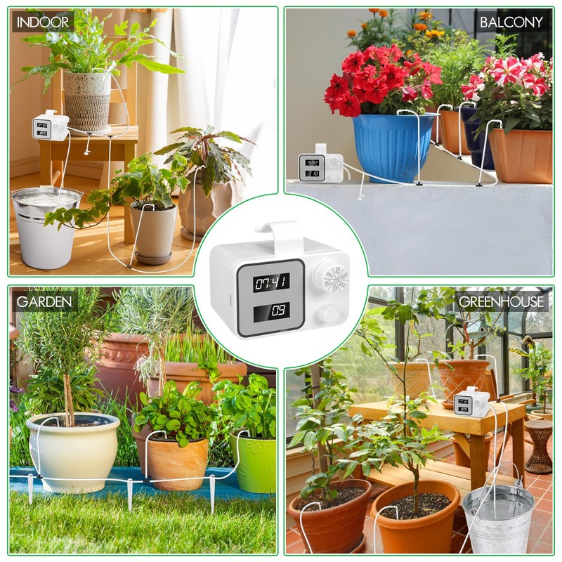 Yaskyly Automatic Watering System Reliable Plant Self Watering System Automatic