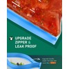 IDEATECH Reusable Reusable Various Size Food Storage 18 Pack Seal