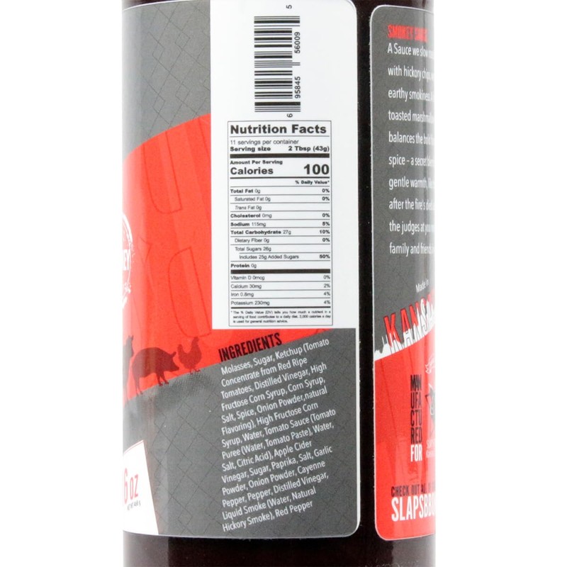 Slap's Kansas City BBQ Slap Sauce (16 Ounce)