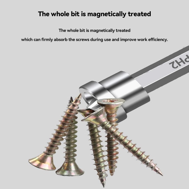 VZU 10PCS Drywall Positioning Bit, Drywall Screw Depth Setter, Plasterboard