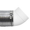 45 Degree 4 Inch / 100mm Plastic Elbow - Bend