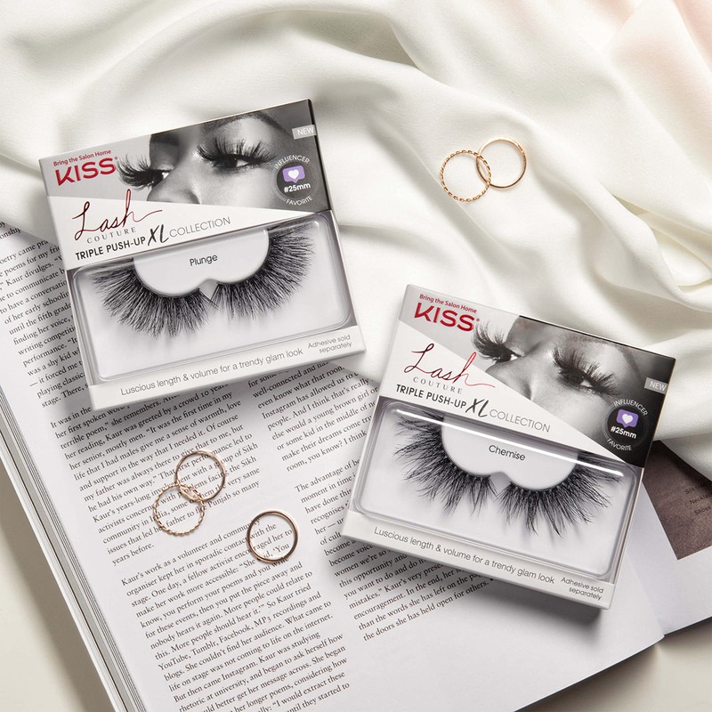 KISS Lash Couture Triple Push-up False Eyelashes, 'Halloween 02', Includes,