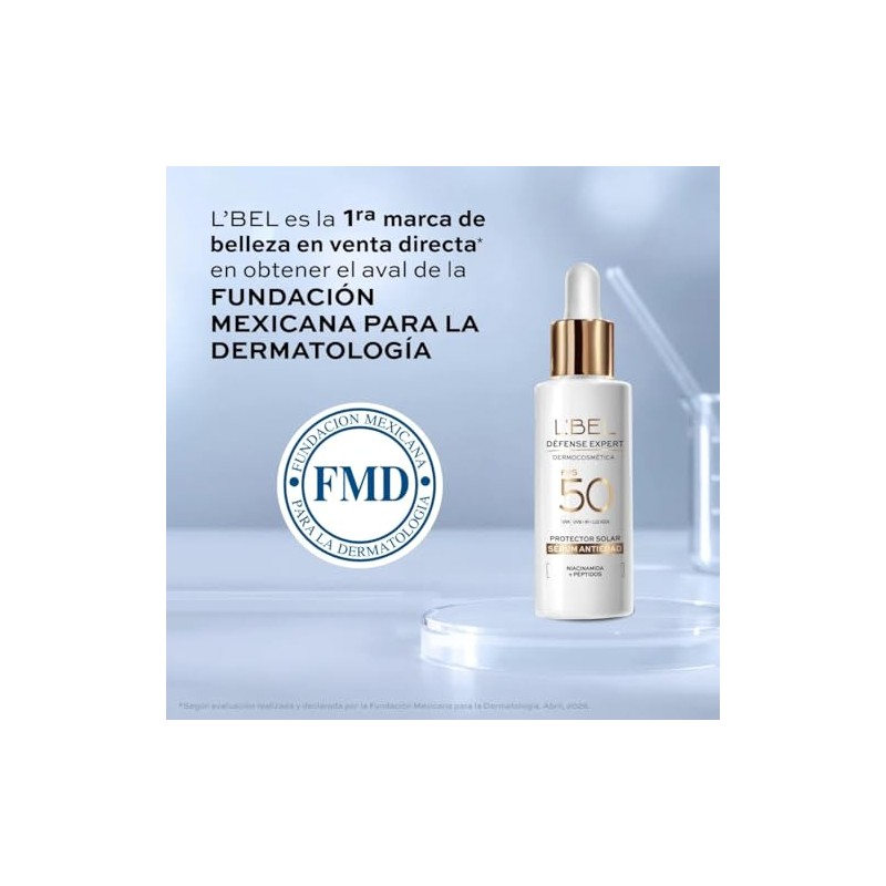 L'BEL – Protector Solar Sérum Défense Expert Antiedad 27 ml,