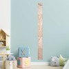 JMGO Kids Growth Chart for Wall Wooden Height Ruler Measurement