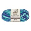 Yatsal Premium 3-Ply Pure Wool Yarn 50 g, Blue/Green
