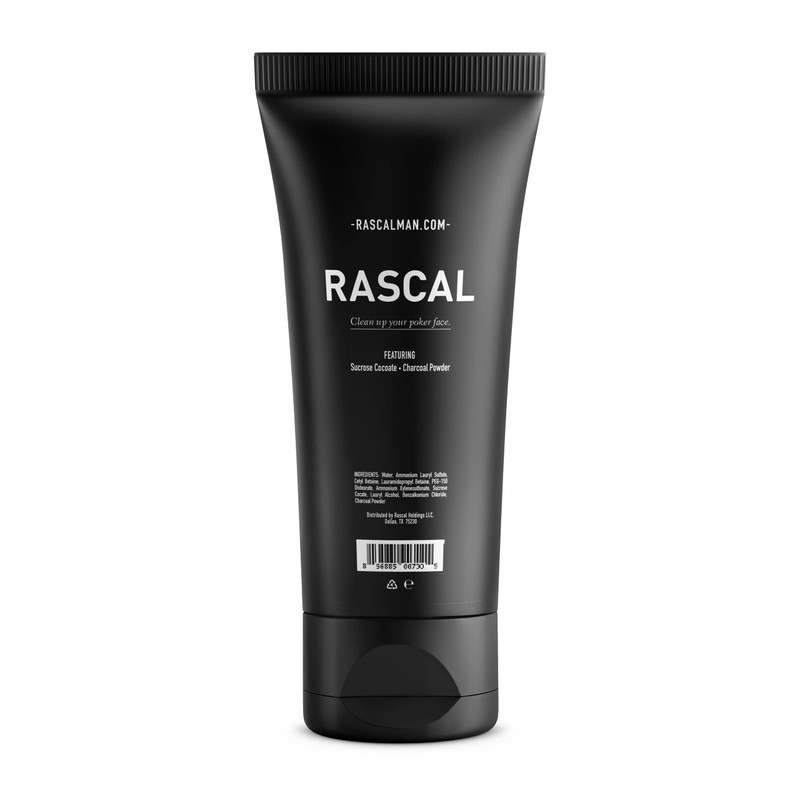 Rascal Men's Face Cleanser - Face Wash for Men, Deep