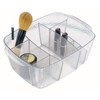 InterDesign Rain Cosmetic Organizer, Clear