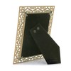MIMOSA MOMENTS Heart Border Metal Picture Frame with Rhinestones Décor