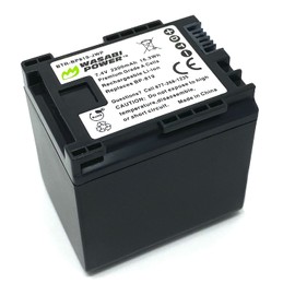 Wasabi Power Battery and Charger Kit for Canon BP-819, VIXIA HF10, HF11, HF20, HF21, HF100, HF200, HF G10, HF M30, HF M31, HF M32, HF M40, HF M41, HF M300, HF M400, HF S10, HF S11, HF S20, HF S21, HF S30, HF S100, HF S200, HG20, HG21, HG30, XA10