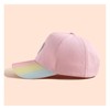 SLOW & MELLOW Kids Girls Cap, Heart, Rainbow Glitter Hat,